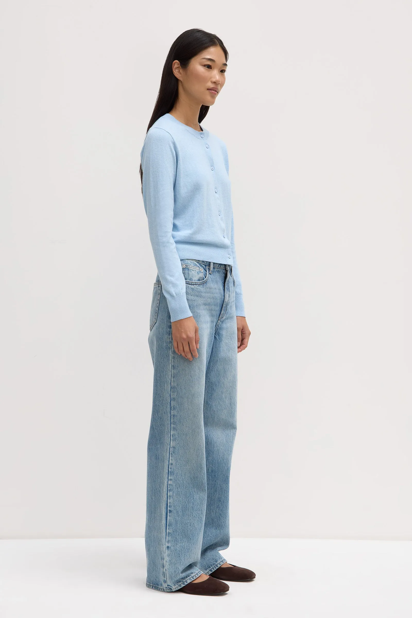 Semra Cotton Cashmere Cardigan