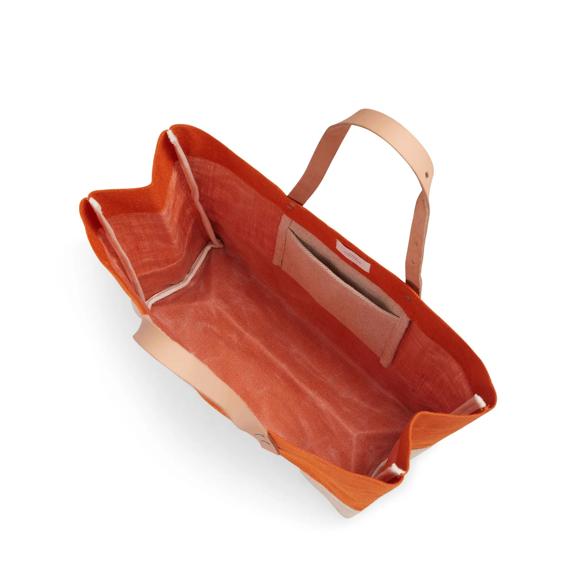 Shoulder Market Bag in Citrus Peony by Amy Logsdon