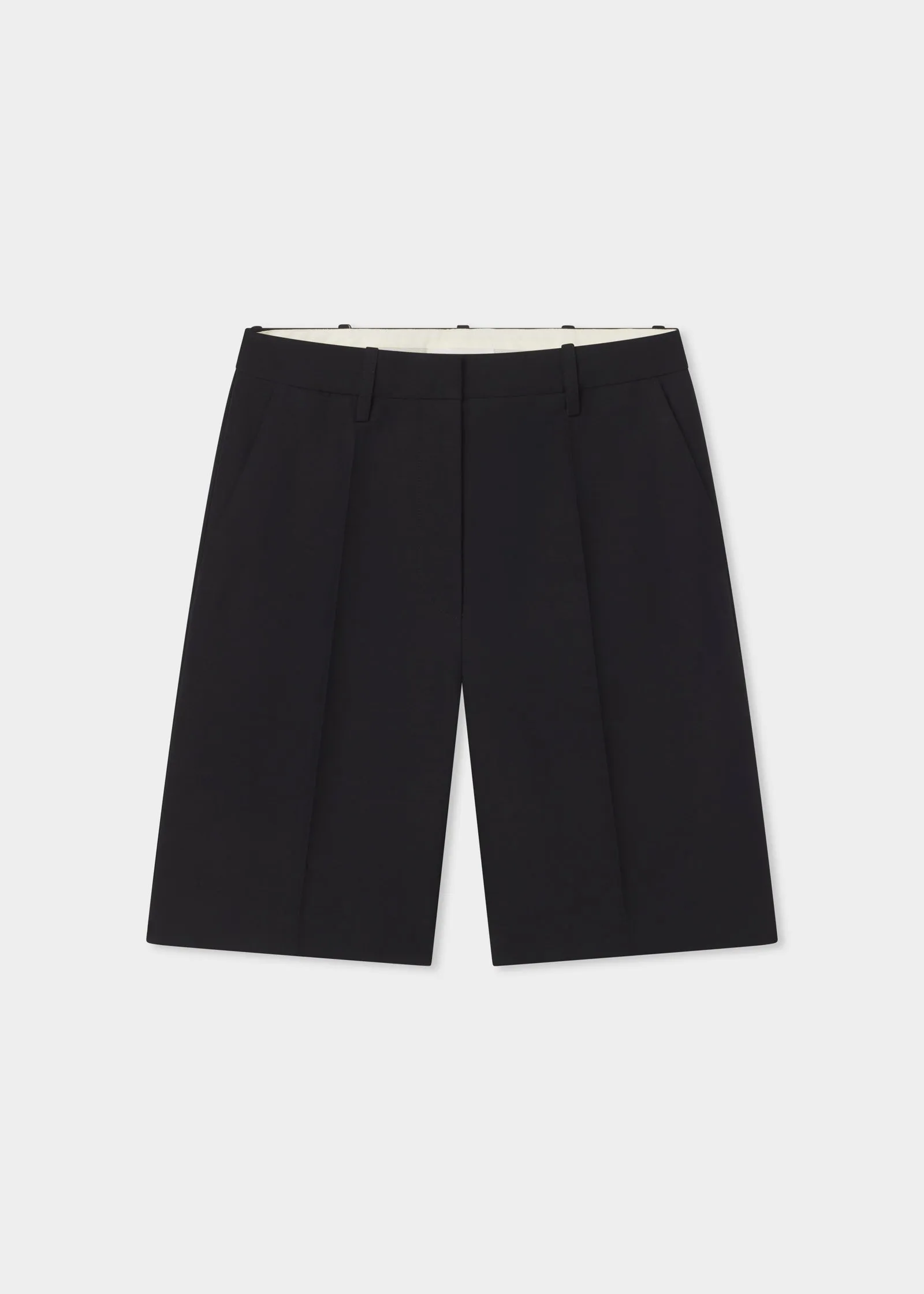 Tailored Bermuda Shorts - Black