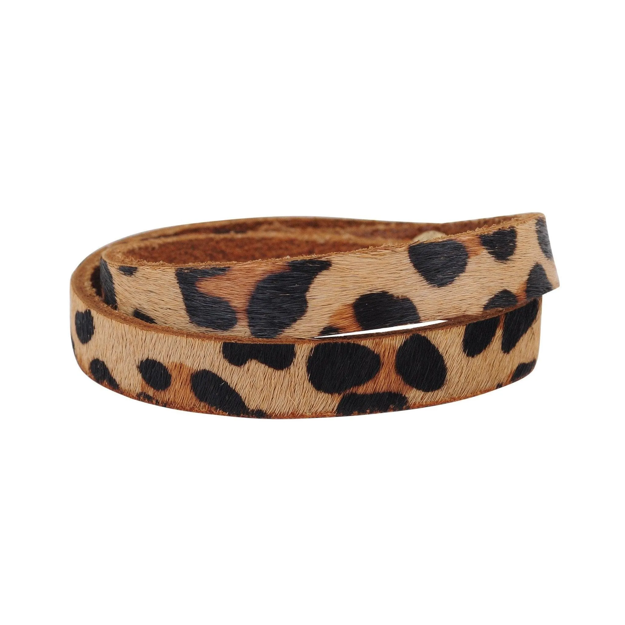 The Leopard Double Wrap Bracelet
