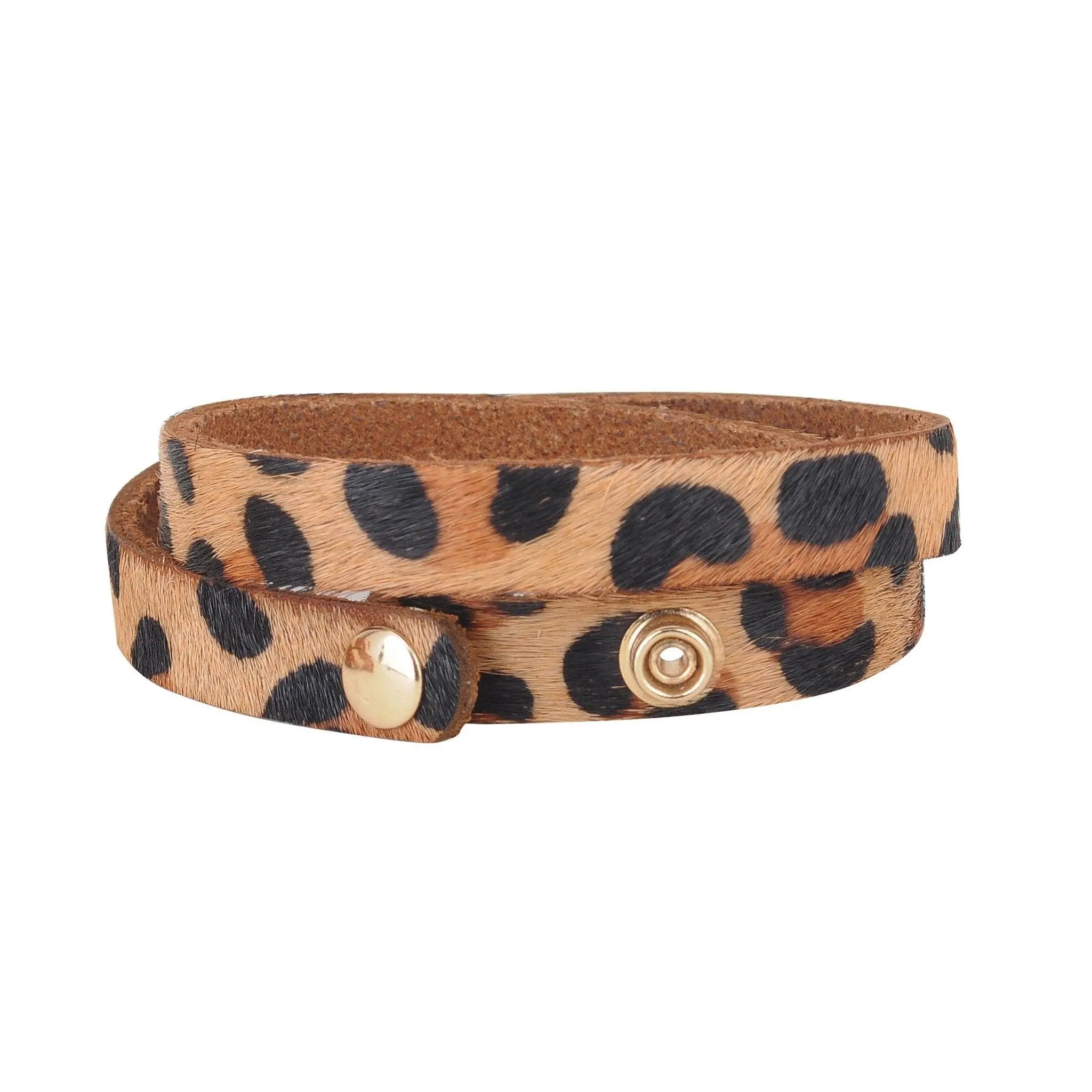 The Leopard Double Wrap Bracelet