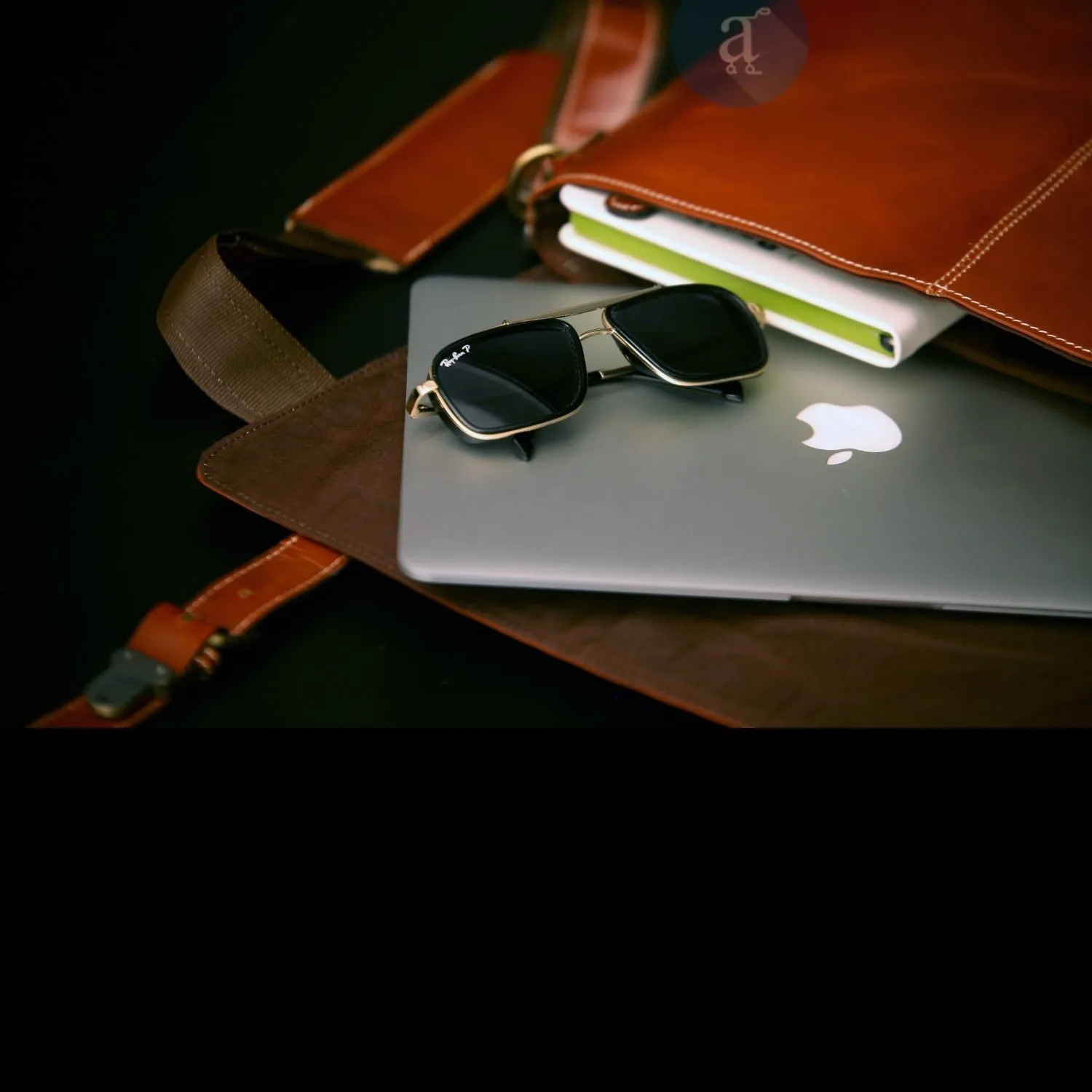The Orange Laptop Messenger