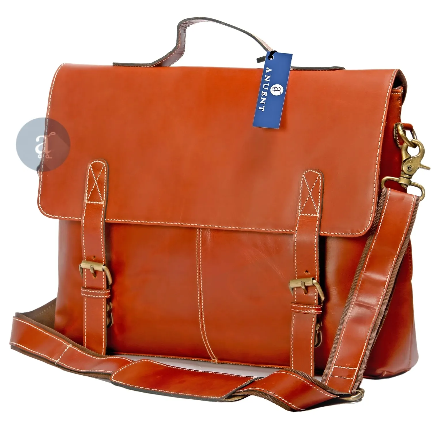 The Orange Laptop Messenger