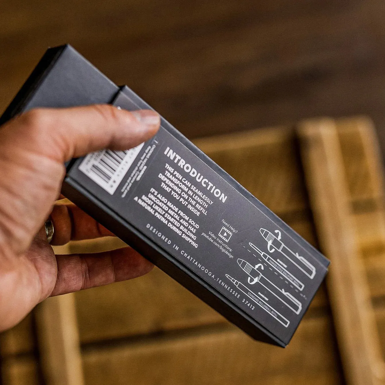 Ti Pocket Pro : The Auto Adjusting EDC Pen