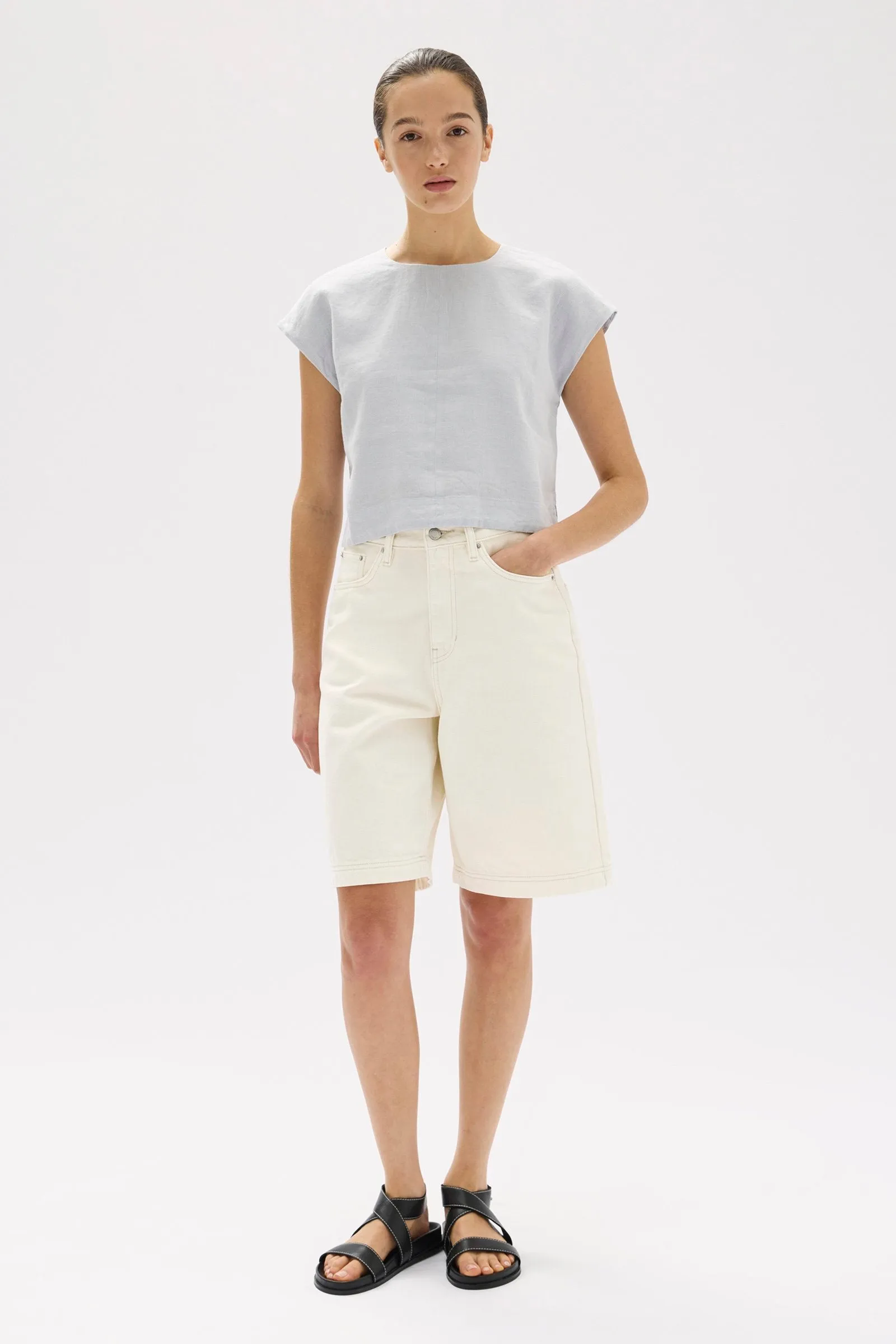 Tori Linen Top