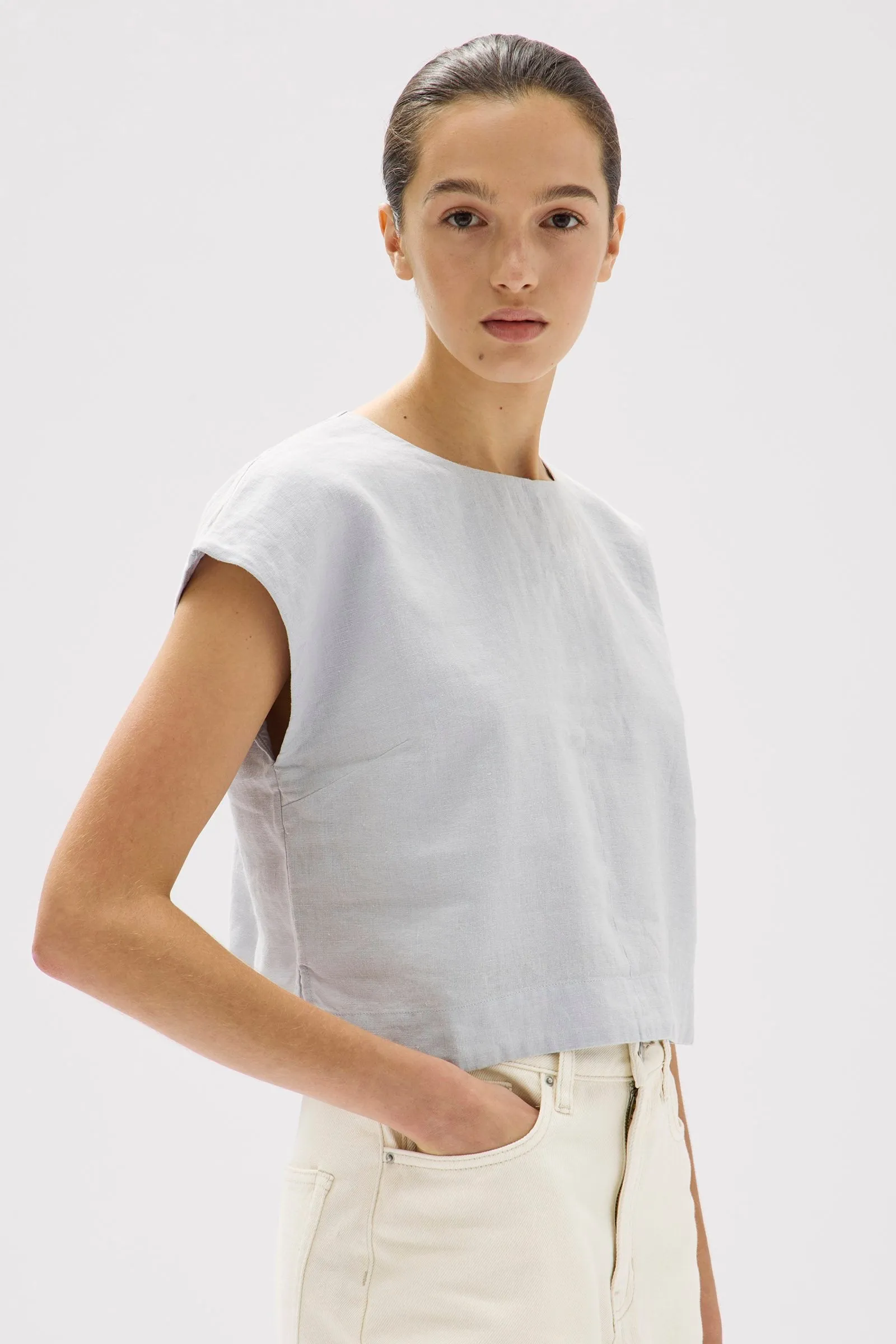 Tori Linen Top