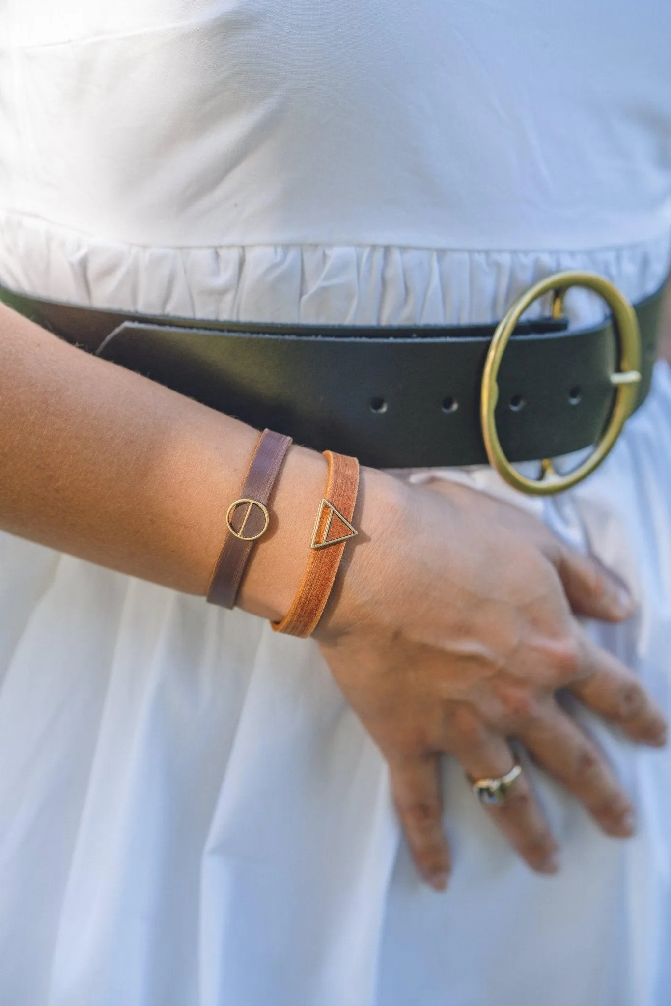 Try Again Leather Bracelet