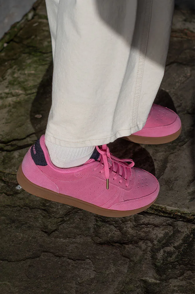 Woden Bjork Suede Aurora Pink Trainers