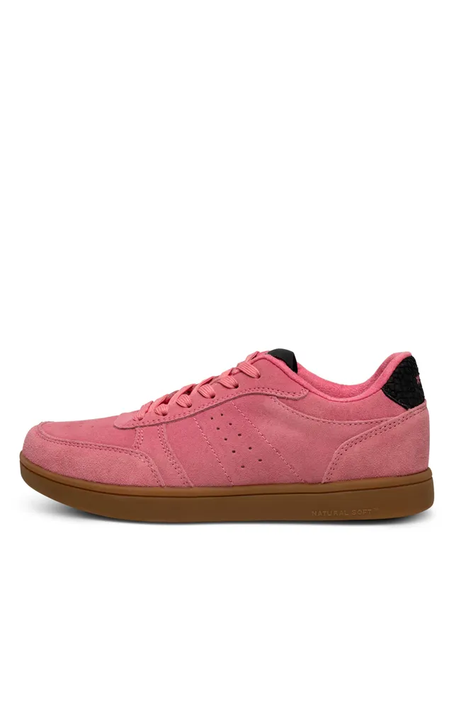 Woden Bjork Suede Aurora Pink Trainers